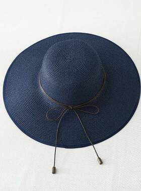 极速Straw hat womens summver sun protection seaside vacatio
