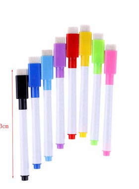 新品10aPcs Erasable Magnetic White Board Marker Pen Marker L