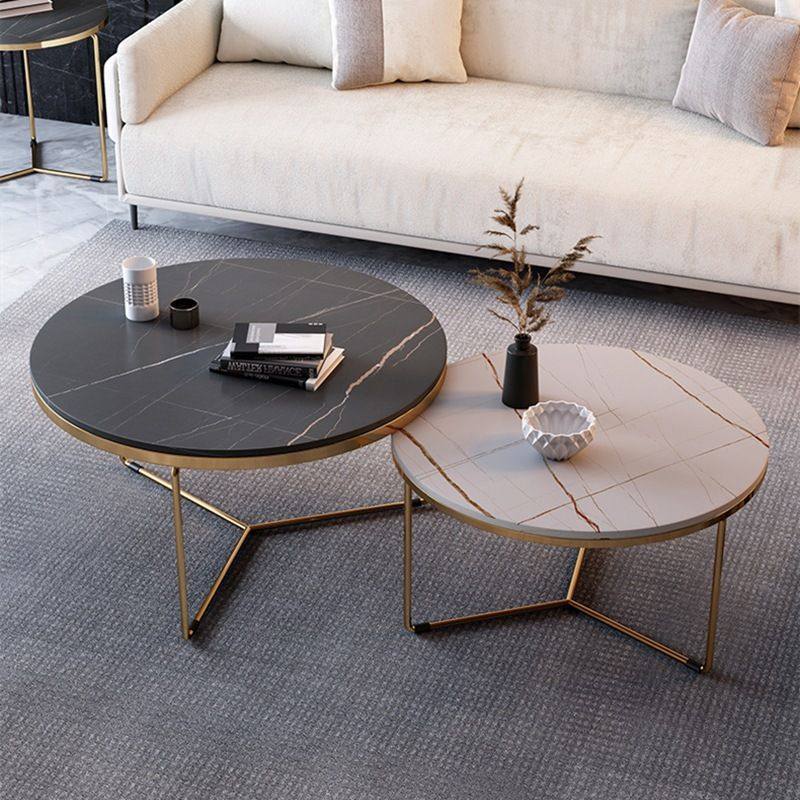 岩板茶几简约电视柜组合小户型圆形北欧风茶几桌客厅家用多功能,商业/办公家具,茶几,淘宝优惠券,粉丝福利购,淘宝优惠卷