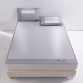 2025新款 冰丝席夏天床单款 凉席三件套学生宿舍0.9可折叠可机洗席