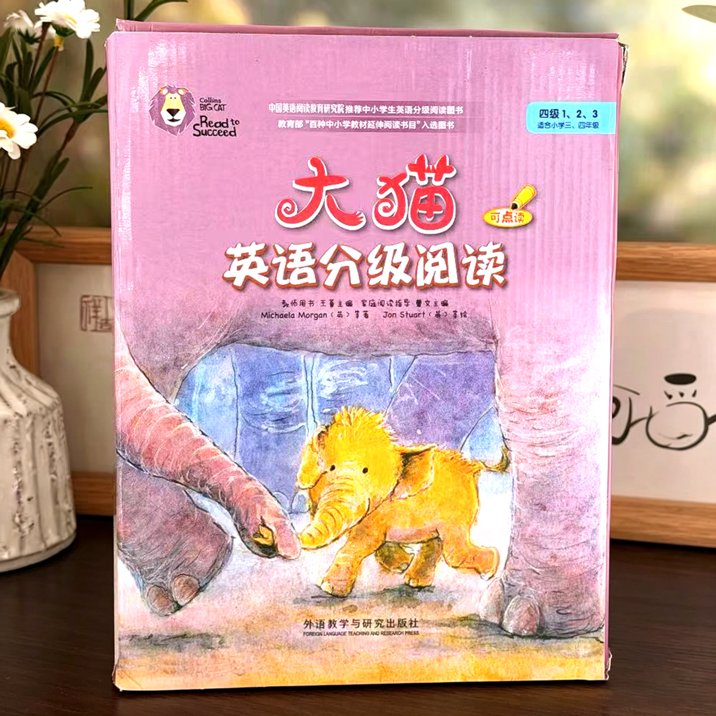 大猫英语分级阅读四级bigcat 外研社正版点读赠音频27册 漫画自然拼读单词汇句型积累故事书 儿童小学生三四年级课外自主英文绘本