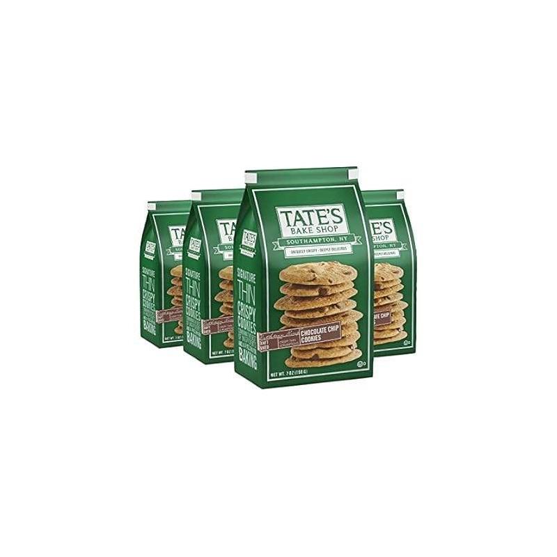 Tates Bake Shop Chocolate Chip Cookies 4 - 7 oz Bags