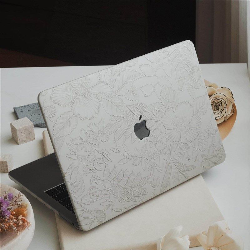 新岩石灰色浮雕花纹20m24新款苹果电脑保护套适用于macbookpro13,3C数码配件,笔记本保护壳,淘宝优惠券,粉丝福利购,淘宝优惠卷