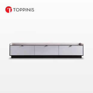 极简电视柜客厅大户型简约现代地台电视柜 意式 2022新款 Toppinis