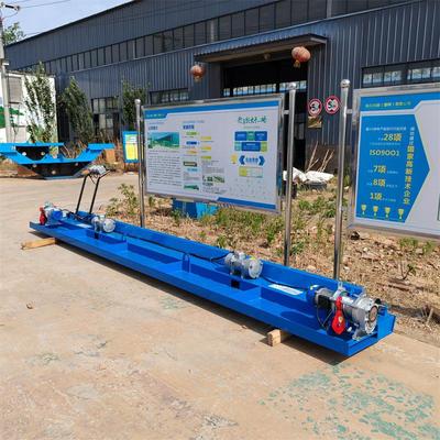 简易斜坡摊铺机全自动多功能河道整形摊铺机南水北调混凝土整平机