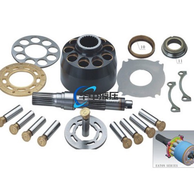 伊顿油泵维修3321缸体柱塞配油盘回程I盘止推板传动轴衬板密封配