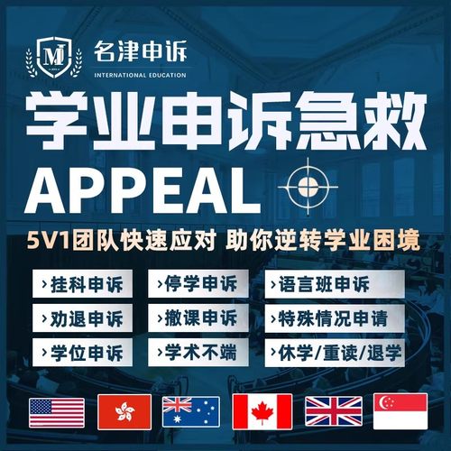 留学申诉挂科补考开除劝退重修学术不端英国澳洲美国加拿大