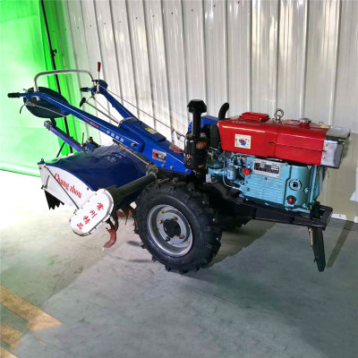 151型手扶式拖拉机开沟松土Hand tractors for agriculture farm