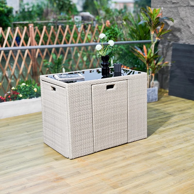 户外庭院室外露台休闲藤椅阳光房室内客厅餐桌椅阳台茶桌椅组合