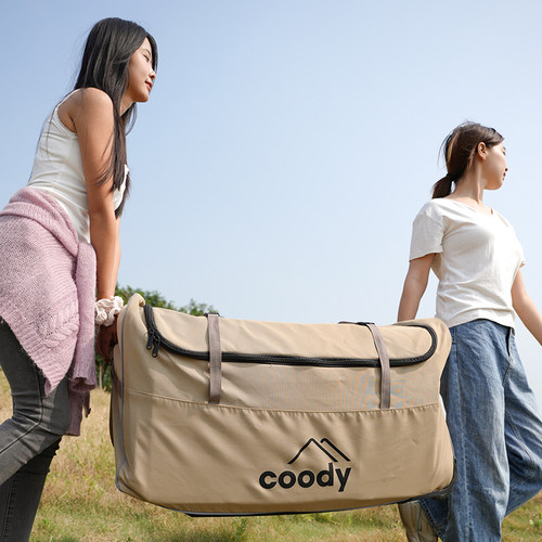 军鑫酷迪帐篷收纳大容量移动拖包便携户外露营帐篷拖轮袋轮子包