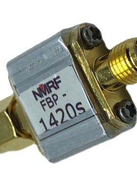 1420MHz 射电天文专r用SAW带通滤波器,80MHz带宽,SMA接口