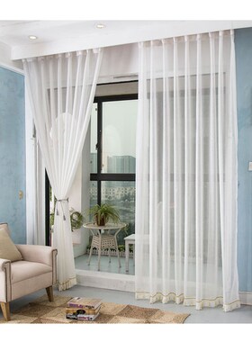 臻远~加c厚亚麻纱窗帘 1000*1000mm ZY-YD-129