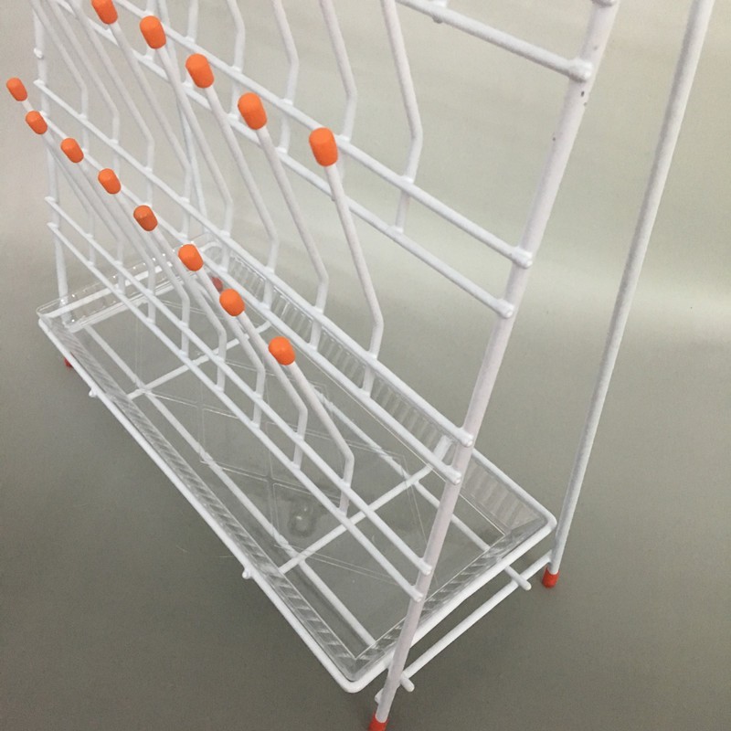 单面滴水架32位实验室沥水架y试管晾干架烧杯晾干架三角瓶玻璃器