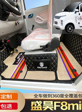 盛昊F8mini专用老年代步电动四轮电轿篷L车老头乐车全包围耐磨脚