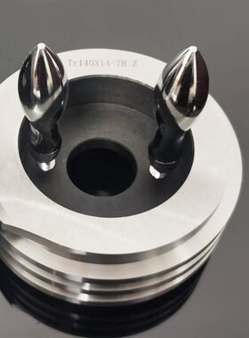 公制梯形螺纹塞规TR42*8s牙规TR120*6量规高精度通止规塞规TR120