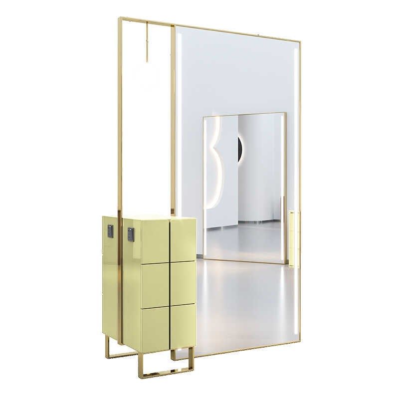 网红理发店镜台发k廊专用美发镜子落地式带灯剪发烫染双面挂墙单,商业/办公家具,理发镜台,淘宝优惠券,粉丝福利购,淘宝优惠卷