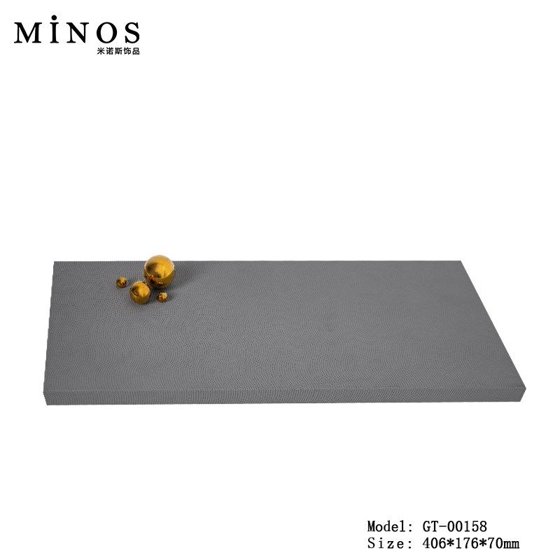 创意后现代茶具茶杯水杯托盘轻奢长方形家用托P盘摆件PU皮收纳盘,家居饰品,香薰托盘,淘宝优惠券,粉丝福利购,淘宝优惠卷