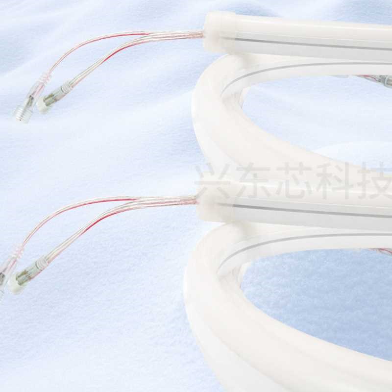 LED霓虹d跑马灯带柔性灯带5050幻彩可编程25*15MM包胶挤压工艺