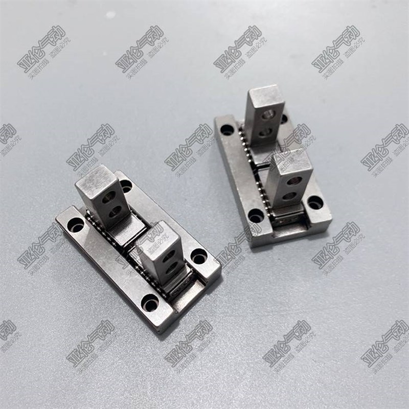 SMC型平行手指气缸爪头MHZrL2MHZ2-10D16D20D25D32D滚珠夹爪气缸