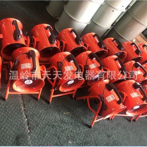 厂家8寸手提移动两用轴流通风E机厨房工业隧道船用排风扇