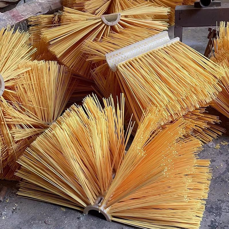 厂家直供尼龙滚刷清扫辊刷密封条C刷抛丸机钢板预处理配件造船厂