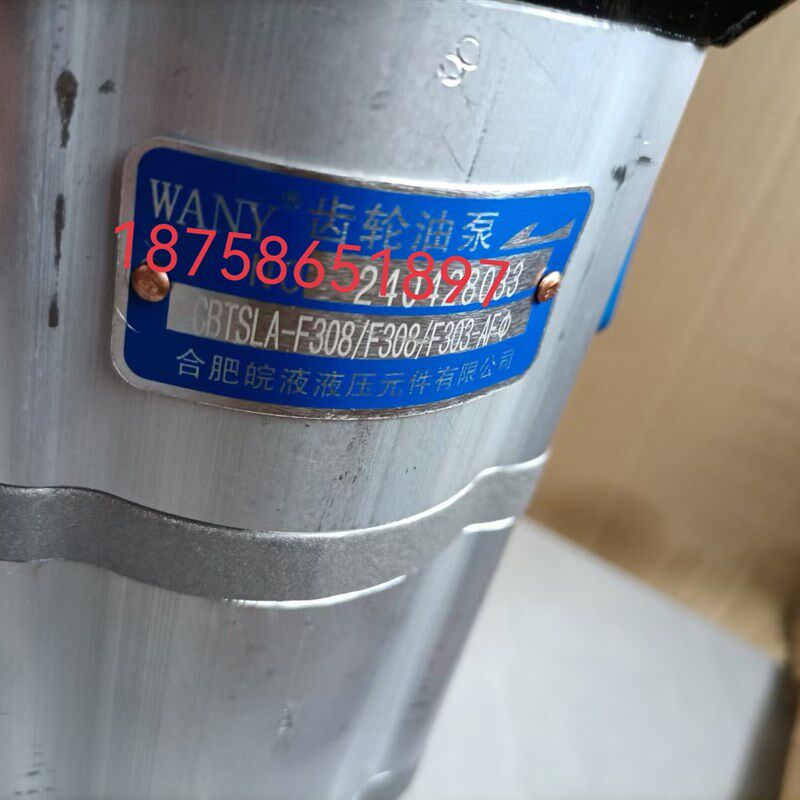 齿轮油泵aCBTSLA-F308/F308/F303-AF合肥皖液液压挖掘勾机油泵