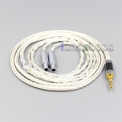 ln007054 16h Core OCC Silver Plated Headphone Cable For Senn