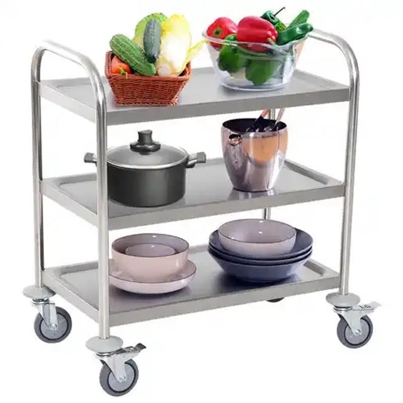 0.6厚圆管不锈钢推车存储手E推车适用于酒店餐厅服务餐饮,金属材料及制品,不锈钢制品,淘宝优惠券,粉丝福利购,淘宝优惠卷