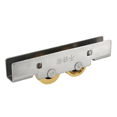 10mm Frameless Balcony SlidingB Glass Door Plastic Steel Win