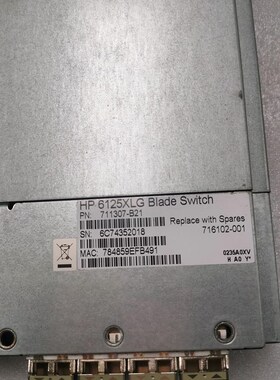 HP c7000  6125XLG t万兆刀片服务器 711307-B21 716102-001