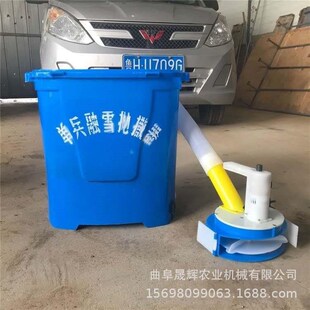 电动道路化冰撒盐机 背负式电动C单兵融雪抛撒器 鱼塘饲料投料机