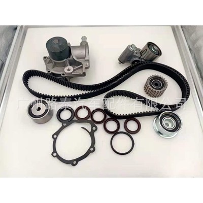 适用于斯巴c鲁2.5 EJ25正时皮带套装涨紧轮 水泵 油封 惰轮 时规