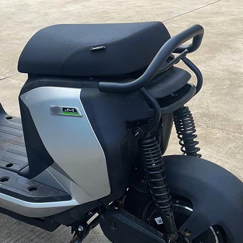 适九号电动车新款MZmix扶手短座款新I国标专用圆管后把手改装配件