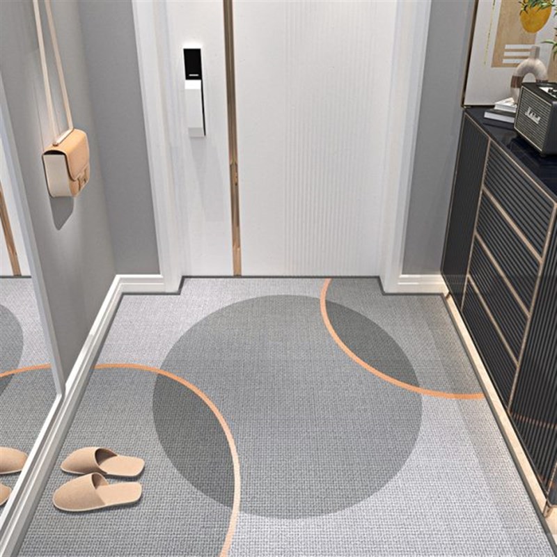 轻奢现代家用进门口地垫入户门垫防滑脚垫子门厅客U厅踩脚地毯定