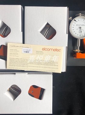 英国易高Elcometer124千分测A厚仪E124-3M 粗糙度拓片纸测量仪