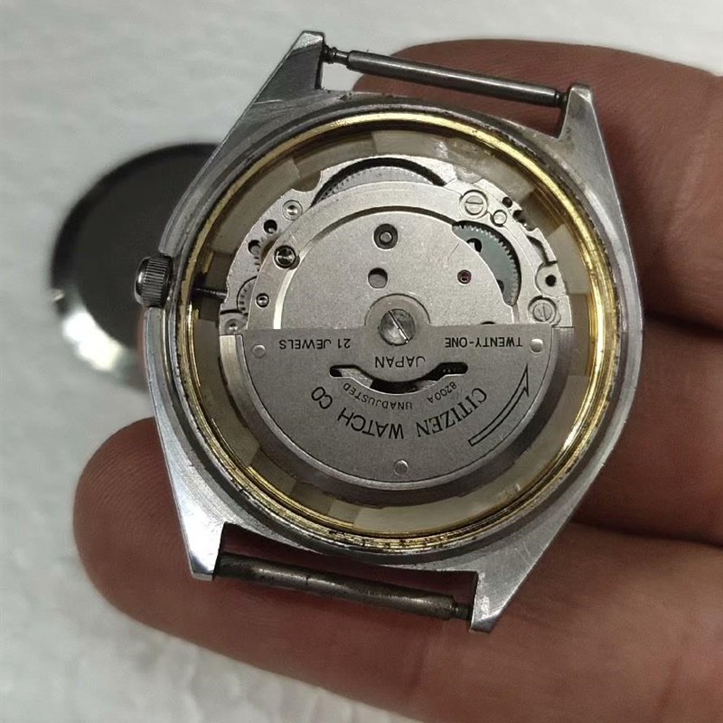 古董西铁城l男款全自动机械手表