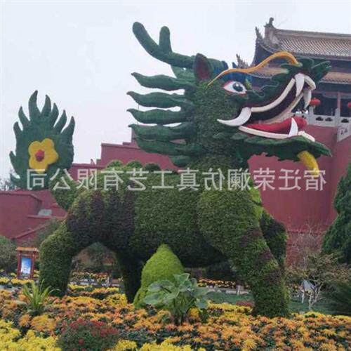 稻草人仿真动物造型稻草人工艺品稻草草编艺术公园稻草雕塑