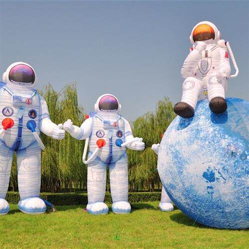 定制大型充气卡通气模充气人偶服行走卡通气模ip吉祥物兔子气模