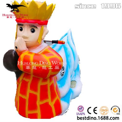西游记系列唐僧电动小车仿真模型制作年老厂节日节庆产品