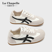 子休闲运动复古板鞋 拉夏贝尔内增高德训鞋 新款 阿甘鞋 女款 2026春季