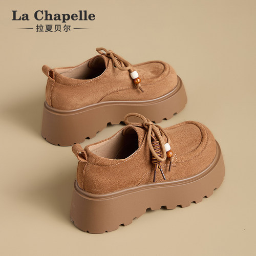 拉夏贝尔全包勃肯鞋女2025秋季