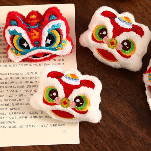 新年装饰醒狮配件2026年醒狮钥匙扣