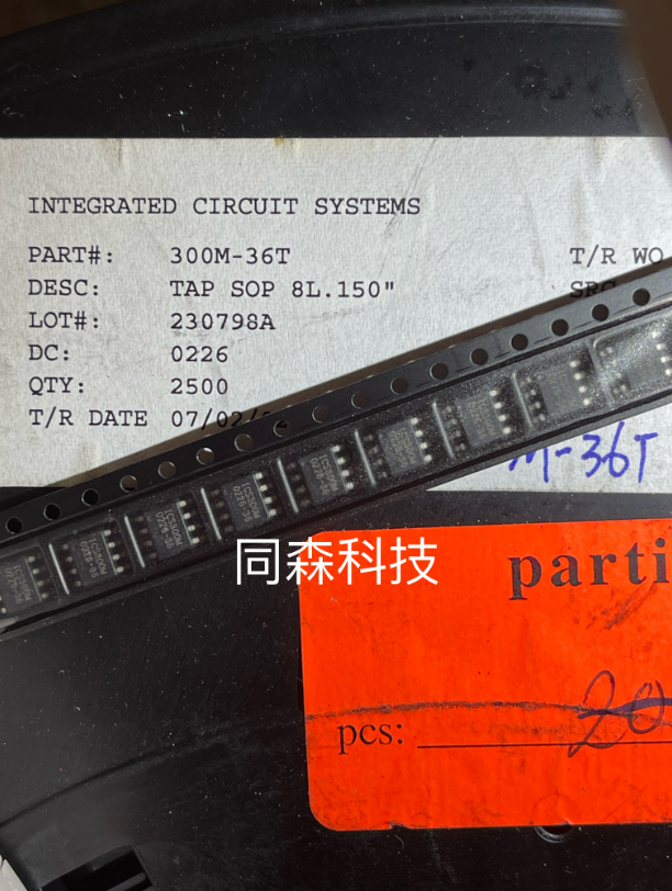 ICS300M-36T  SOP-8 ICS 全新原装