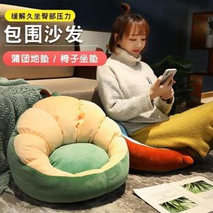 坐墩懒人蒲团坐垫卧室家用地上飘窗地板屁垫圆垫子 ins榻榻米日式