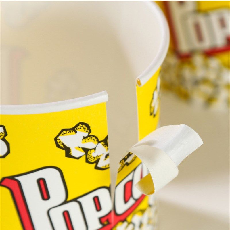 新一次性爆米花盒子包装桶袋子专用杯卡通纸筒定Q制爆米纸杯32盎,餐饮具,纸杯,淘宝优惠券,粉丝福利购,淘宝优惠卷