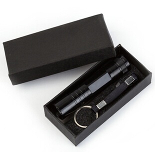 2025抖音热销时尚LED迷你手电筒超强光5号电池黑小巧便携随身光源