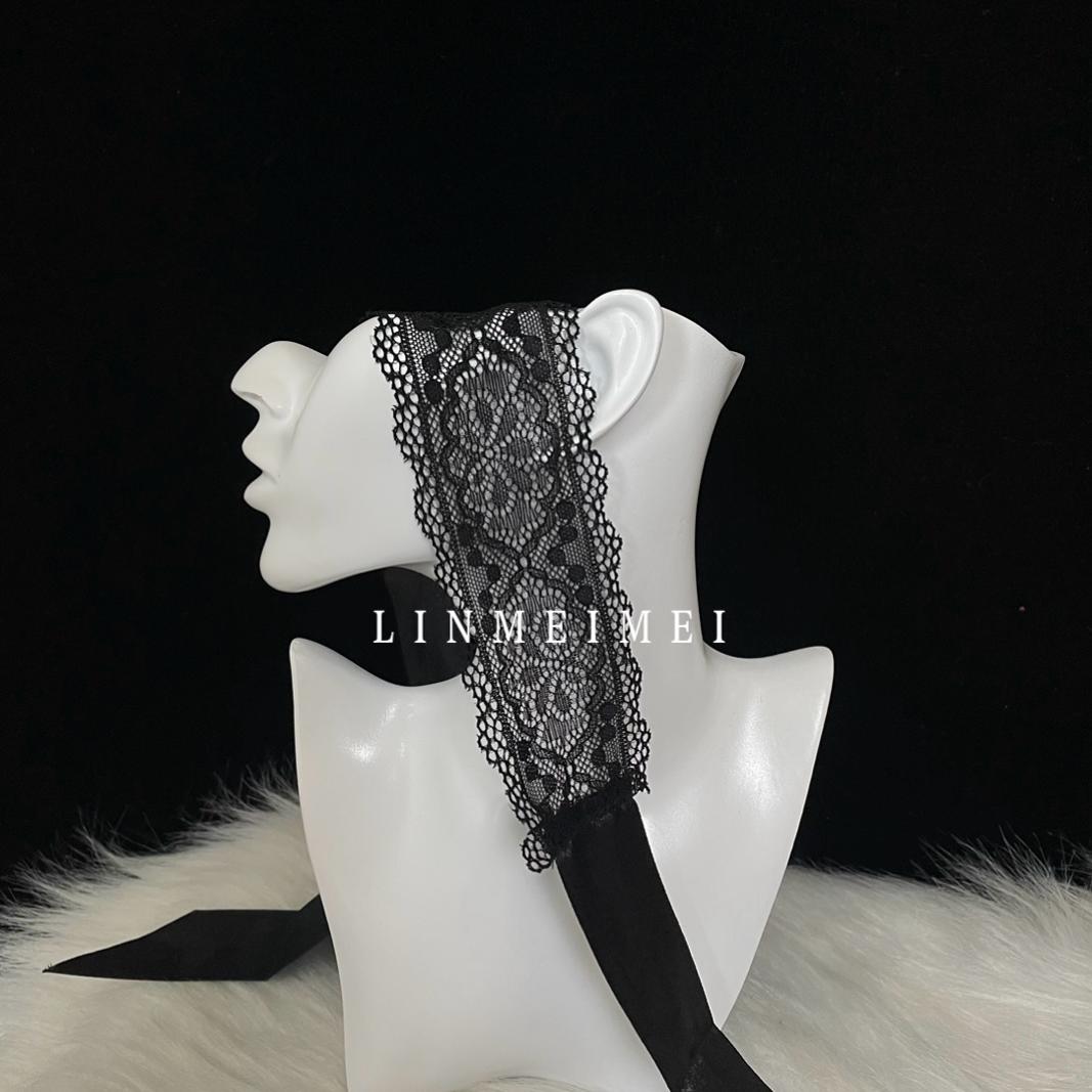 林妹妹 蕾丝眼罩手袜配件