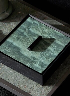 中国风东方美学新中式装饰品收z纳盒子新家软装好物实木干果盒摆