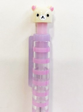 Rilakkuhma San-X 拉拉熊懒懒熊~自动铅笔-笔杆紫色-妹妹