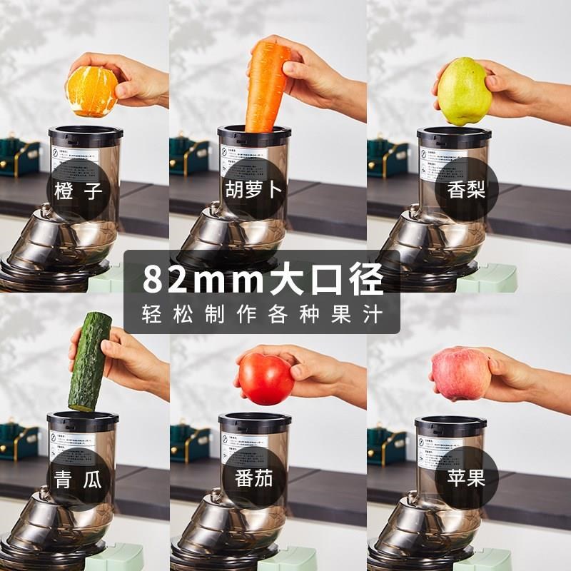 全自动榨汁机汁渣分离家用多w功能水果小型商用原汁机自动炸果汁